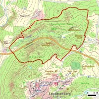 Karte: Lerautal bei Leuchtenberg