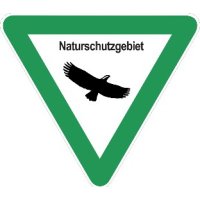 Schild Naturschutzgebiet