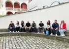 Die neuen Anwärter bei der Stadtführung durch die Regensburger Altstadt