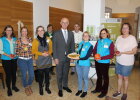 Daniela Lang, Carmen Schmidhuber-Ebner, Susanne Pledl, Georg Stöckl, Walter Jonas, Hermann Fraidel, Julia Biegerl, Eva Spießl-Mayr, Birgit Fraidel (v.li.)