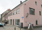 Das Gebäude des jetzigen Rathaus II vor der Sanierung