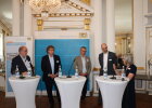Podiumsdiskussion am Ende der Veranstaltung