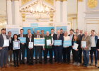 Gruppenbild der neu ernannten Unterstützer im Team Energiewende Bayern