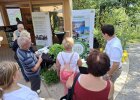 Unter dem Motto „die Oberpfalz blüht auf“ stellten das Flächensparmanagement der Regierung der Oberpfalz und das Siedlungsmanagement des Landkreises Cham gute Beispiele aus der Oberpfalz auf der Landesgartenschau in Furth im Wald vor. 